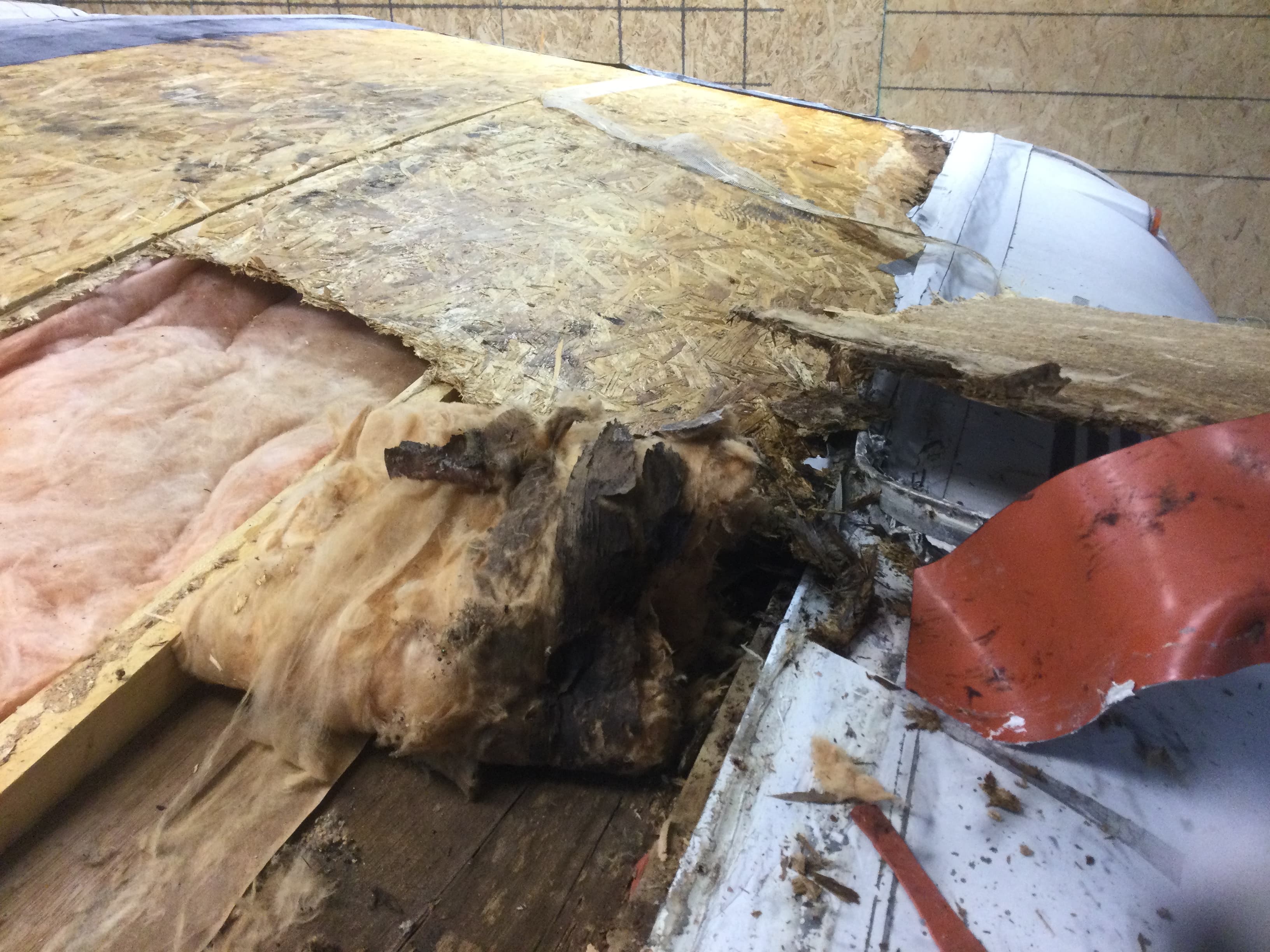 Roof before