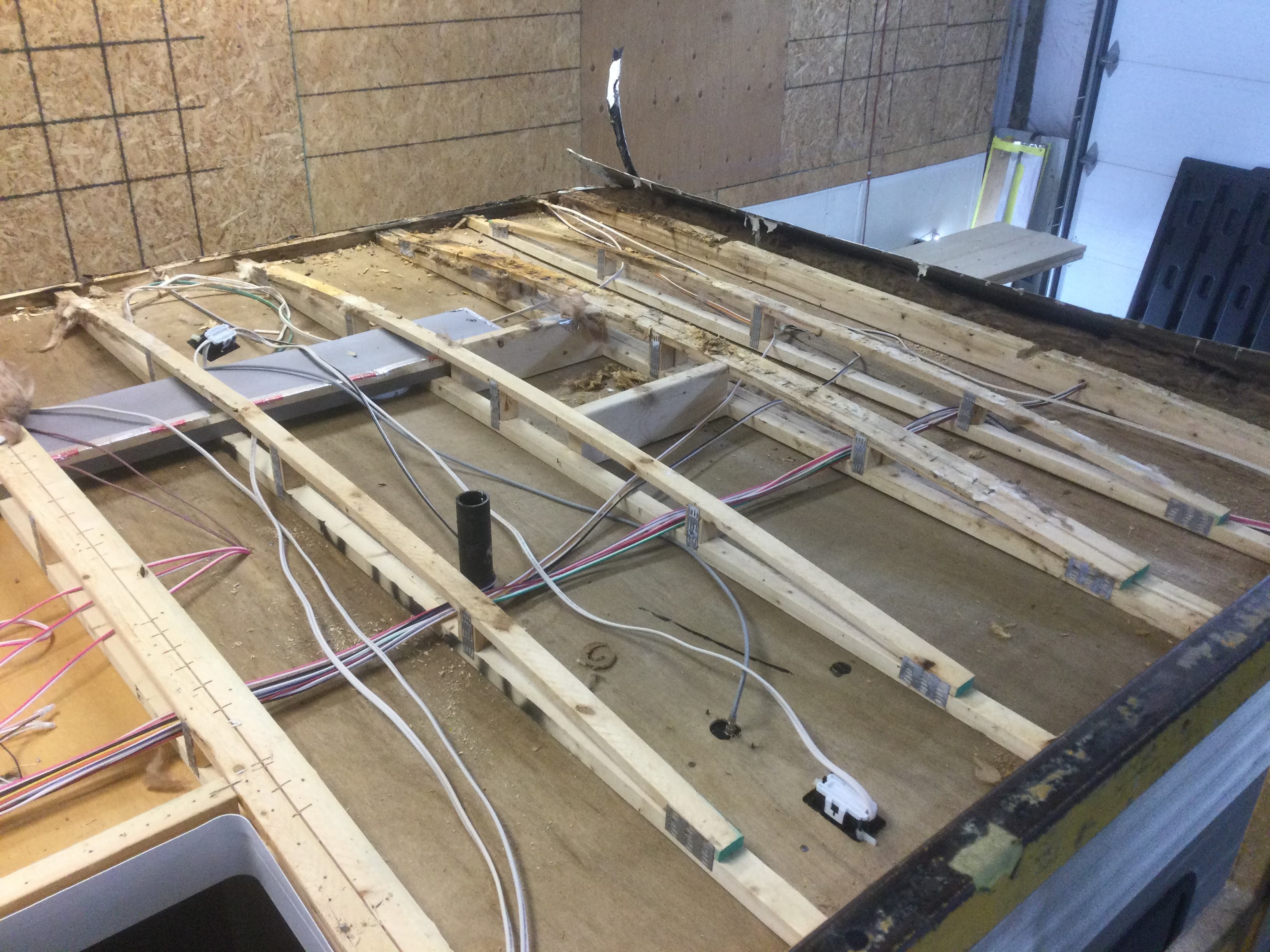 Stripped roof
